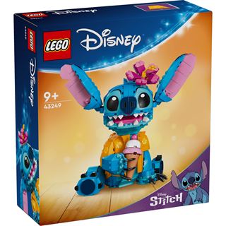 LEGO Disney 43249 Stitch, Spielset für Kinder, Figur mit