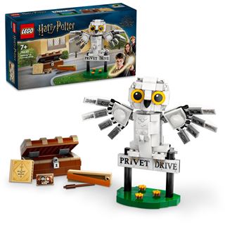 LEGO Harry Potter 76425 Hedwig im Ligusterweg 4 Spielzeug mit