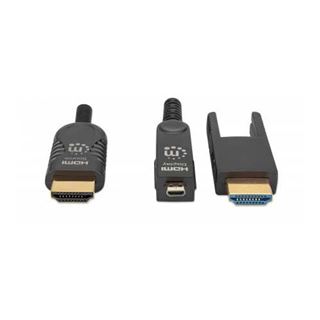 20.00m Manhattan HDMI LWL Stecker-Stecker/MicroHDMI St 4K@60Hz