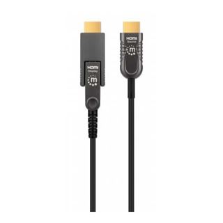 20.00m Manhattan HDMI LWL Stecker-Stecker/MicroHDMI St 4K@60Hz