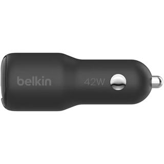 BELKIN BOOSTCHARGE 42W - 30W USB-C PD PPS + 12W USB-A CAR CHARGER
