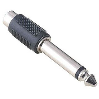Hama Adapter .6,3MM ST./CINCH-KUPP
