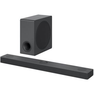 LG Soundbar inkl. kabellosem Subwoofer Black, DS80QY.DDEULLK