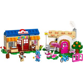 LEGO Animal Crossing 77050 Nooks Laden und Sophies Haus Spielzeug mit