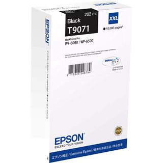 EPSON Tinte schwarz 202.0ml WF Pro 6xxx, "XXL"