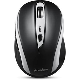 Perixx PERIMICE-721 IB 2.4 GHz und USB silber/schwarz (kabellos)