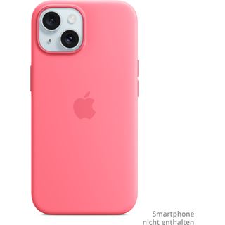 APPLE iPhone 15 Silicone Case with MagSafe - Pink