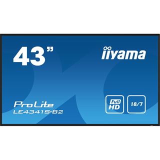 42.5" (107,95cm) iiyama ProLite LE4341S-B2 schwarz 1920x1080