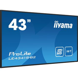 42.5" (107,95cm) iiyama ProLite LE4341S-B2 schwarz 1920x1080