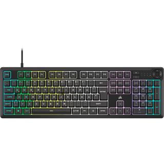 Corsair K55 CORE RGB USB Deutsch schwarz (kabelgebunden)