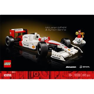 LEGO Icons 10330 McLaren MP4/4 & Ayrton Senna, Modellauto