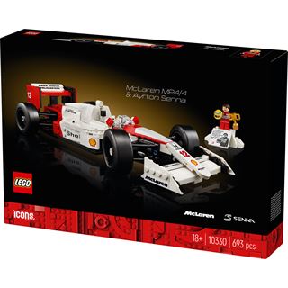 LEGO Icons 10330 McLaren MP4/4 & Ayrton Senna, Modellauto