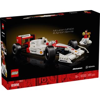 LEGO Icons 10330 McLaren MP4/4 & Ayrton Senna, Modellauto