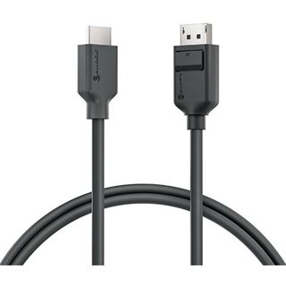1.00m Alogic DisplayPort Kabel DPort -> HDMI M/M schwarz