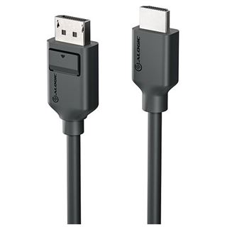 1.00m Alogic DisplayPort Kabel DPort -> HDMI M/M schwarz