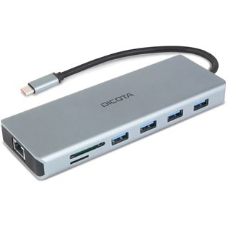 Dicota USB-C 13-in-1 Docking Station 4K HDMI/DP PD 100W