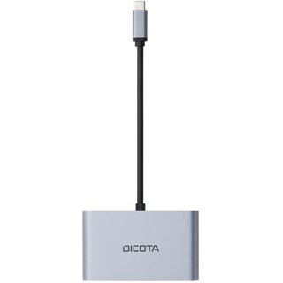 Dicota USB-C Portable 5-in1 Docking Station 4K HDMI/DP PD