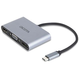 Dicota USB-C Portable 5-in1 Docking Station 4K HDMI/DP PD