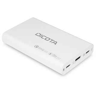 Dicota 3-Port Laptop Ladegerät Universal (65W) weiß