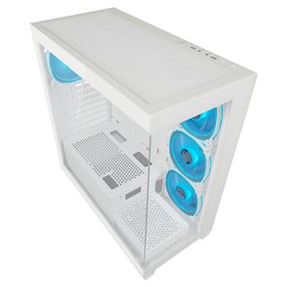 LC-Power 715W Seamless_Pale_X Midi Tower ohne Netzteil weiss