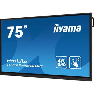 75" (190,50cm) iiyama ProLite TE7512MIS-B3AG schwarz 3840x2160