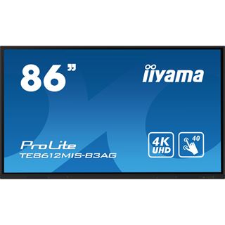 86" (218,44cm) iiyama ProLite TE8612MIS-B3AG schwarz 3840x2160