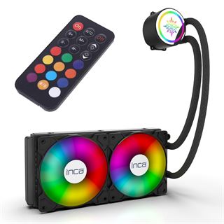 INCA ISS-02XN CPU LIQUID K&uuml;hler 2 x 120 mm PWM-L&uuml;fter