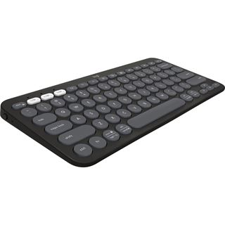 Logitech K280s Pebble Keys 2 USB 2.4GHz Bluetooth schwarz/grau