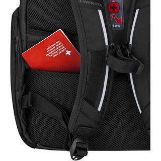 Wenger Meteor 17" Notebook Rucksack mit Tabletfach, schwarz