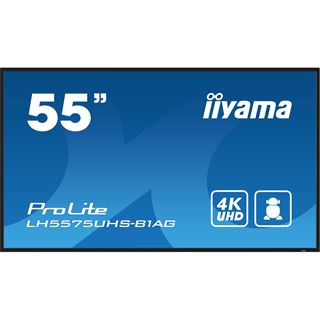 55" (139,70cm) iiyama ProLite LH5575UHS-B1AG schwarz 3840x2160