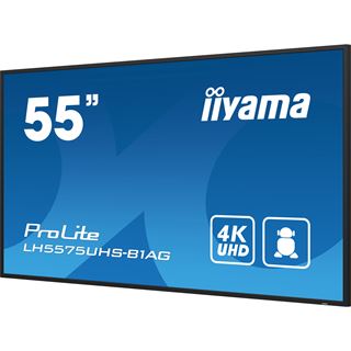 55" (139,70cm) iiyama ProLite LH5575UHS-B1AG schwarz 3840x2160
