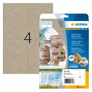 HERMA Etiketten Silphie A4 20 Blatt 105x148