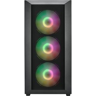 FSP Midi CMT218 ATX/M-ATX/M-ITX/ARGB o.N. Black retail