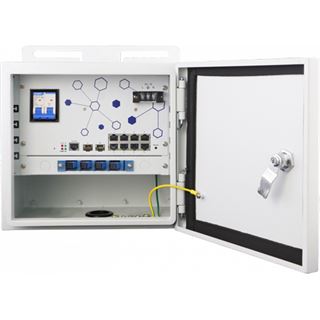 LevelOne Switch 10x GE OSW-1061, 8x Outputs 802.3at/af PoE