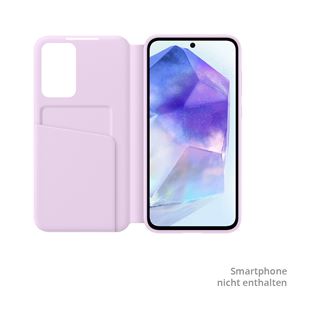 Samsung Smart View Wallet Case Galaxy A55 5G lila