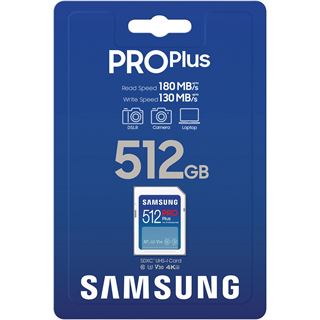 512GB Samsung SD PRO Plus 2023 SD-Speicherkarte