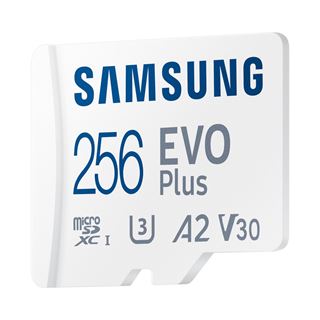 256GB Samsung EVO PLUS microSD 2024 inkl. SD Adapter Speicherkarte