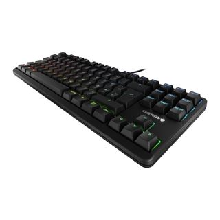 CHERRY G80-3000N RGB CHERRY MX Silent Red USB Deutsch (CH) schwarz