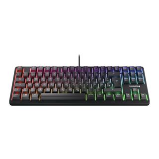 CHERRY G80-3000N RGB CHERRY MX Silent Red USB Deutsch (CH) schwarz
