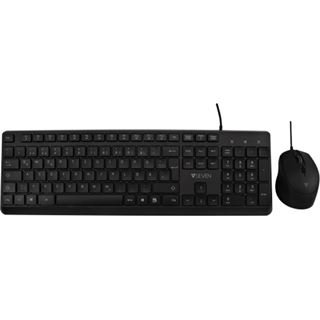 V7 USB PRO KEYBOARD MOUSE COMBO ES QWERTY ES SPANISH LASERED KEYCAP