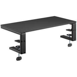 V7 DESKTOP MONITOR RISER STAND 3-IN-1 FREESTAND/CLAMP OR SHELF