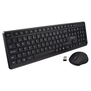 V7 PRO WIRELESS KEYBOARD MOUSE DE QWERTZ GERMAN LASERED KEYCAP