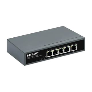 Intellinet 5-Port PoE++ Switch 4 Gb + 1 RJ45 Gb Uplink-Port