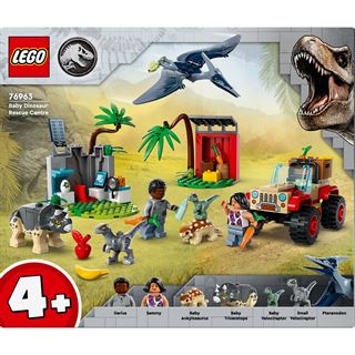 LEGO Jurassic World 76963 Rettungszentrum f&uuml;r Baby-Dinos,