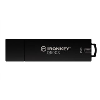 16GB Kingston IronKey D500S - USB-Flash-Laufwerk - verschl&uuml;sselt
