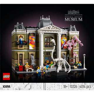 LEGO Icons 10326 Naturhistorisches Museum, Bauset für Erwachsene