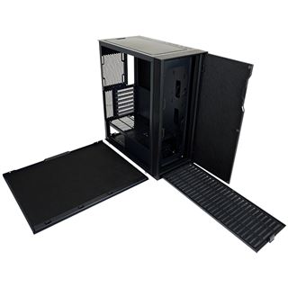 LC-Power 8000B Midi Tower ohne Netzteil schwarz