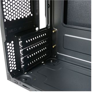 LC-Power 2017MB Mini Tower ohne Netzteil schwarz