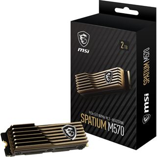 2TB MSI Spatium M570 HS M.2 2280 PCIe 5.0 x4 3D-NAND TLC