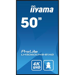 49.5" (125,7cm) iiyama ProLite LH5060UHS-B1AG schwarz 3840x2160